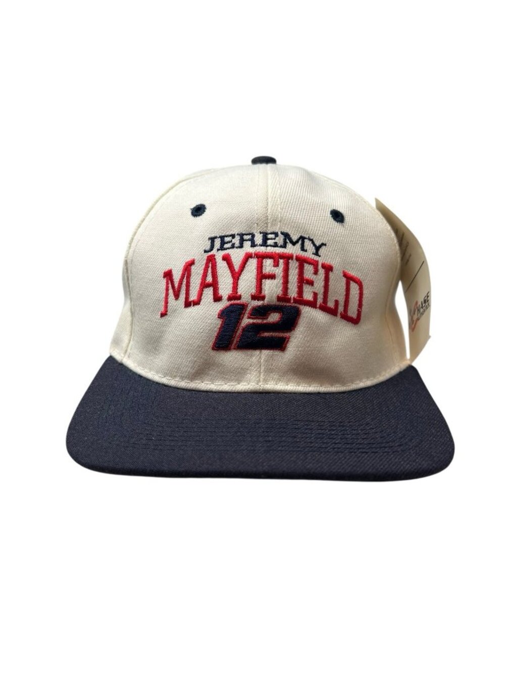 Jeremy Mayfield #12 NASCAR Racing Vintage Snapback Hat Cap Dad Deadstock Wool